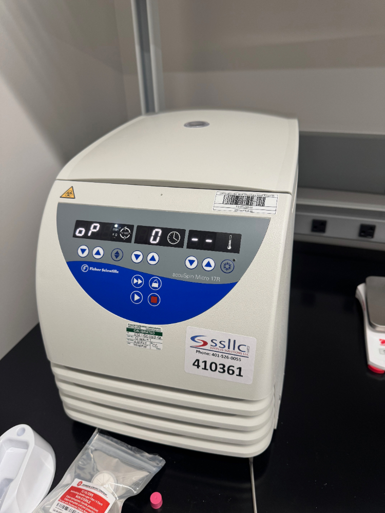 Image of Fisher Scientific accuSpin Micro 17R Refrigerated Centrifuge